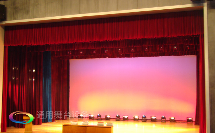舞臺顏色更明亮，色調更鮮艷！舞臺阻燃幕布色彩搭配建議