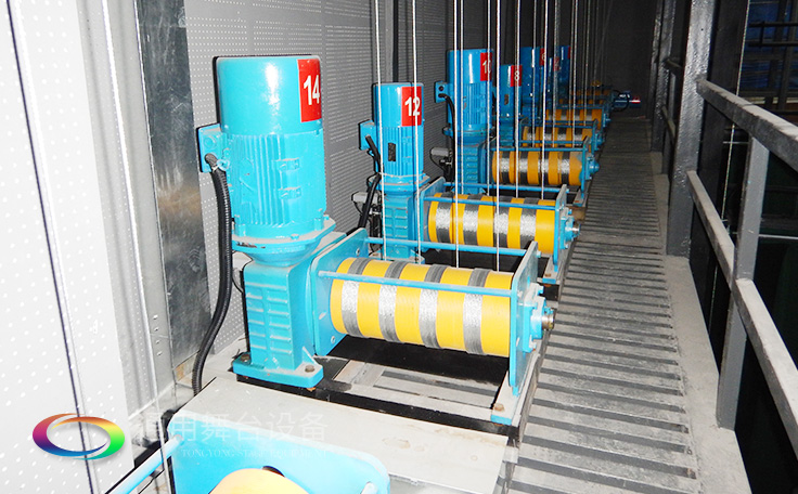 舞臺大幕舞臺阻燃幕布m.cdfjwz.cn 、二、三道幕等分割表演區域，移換場景不間斷